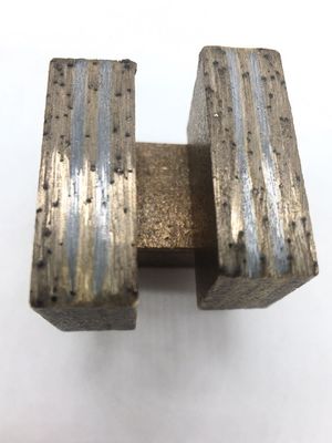 Taglio di segmenti di diamanti in pietra di marmo con polvere metallica e capacità di taglio veloce