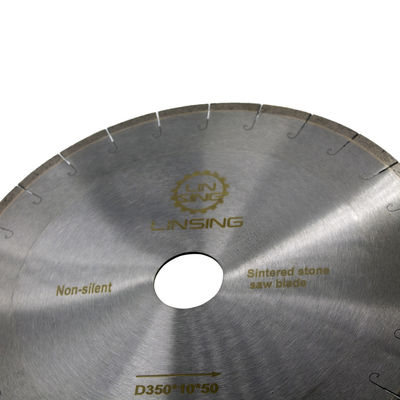 Finitura rivestita in Ti 350 mm J tipo lama di seghe di diamanti per il taglio di Dekton senza frantumi