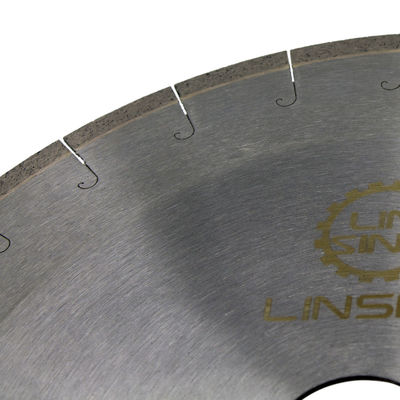 Finitura rivestita in Ti 350 mm J tipo lama di seghe di diamanti per il taglio di Dekton senza frantumi
