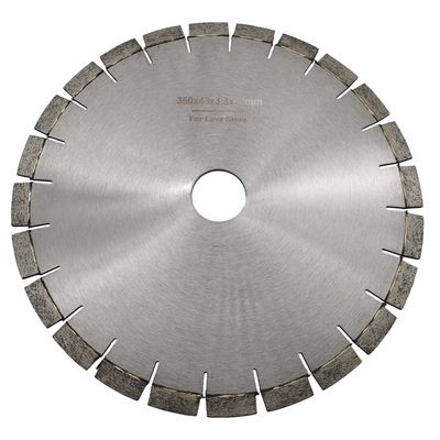 300mm 350mm 400mm Ti-rivestito 144 denti Granito seghe lame di taglio per la finitura