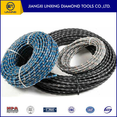Legatura di plastica seghe multifili di diamanti per il taglio di blocchi di granito di diametro D7.3/D6.3mm