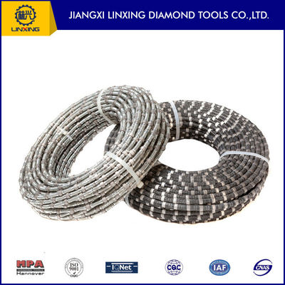 Legatura di plastica seghe multifili di diamanti per il taglio di blocchi di granito di diametro D7.3/D6.3mm