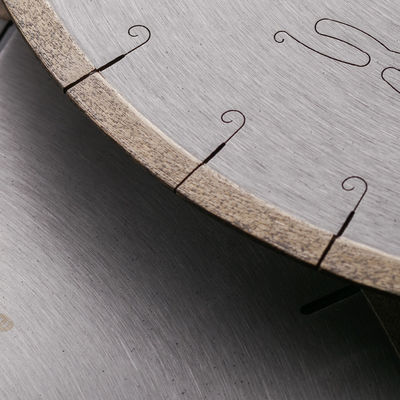 Pressatura a freddo 350 mm J-Slot segmento di diamante sega lama per il taglio di marmo di grado industriale