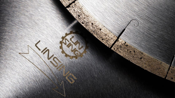 Scala A-Grad J-slot Lama di seghe di diamanti per il taglio di Dekton Strumenti di taglio di pietra da 350 mm