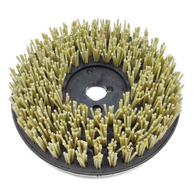 Spazzola in nylon da 100 mm con grani di diamanti abrasivi per macchine di rettifica e lucidatura automatiche