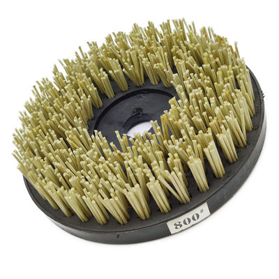 Spazzola in nylon da 100 mm con grani di diamanti abrasivi per macchine di rettifica e lucidatura automatiche