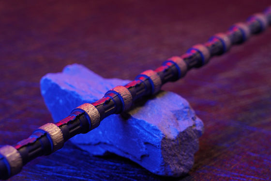 Perline di sinterizzazione di prima classe perline di diamanti flessibili filo per la cava di granito 11,5MM*40