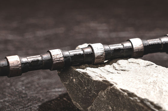 Perline di sinterizzazione di prima classe perline di diamanti flessibili filo per la cava di granito 11,5MM*40
