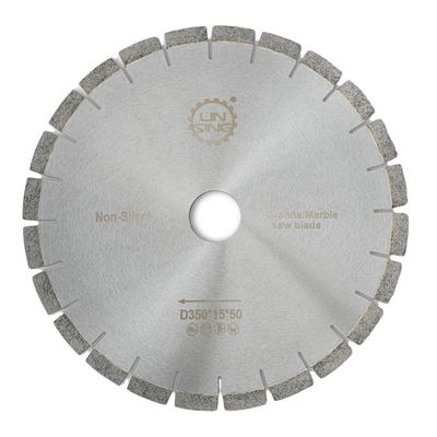 Finitura di lame di diamante rivestite in Ti per il taglio di marmo e granito 14' U-slot disc