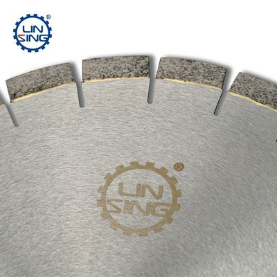 Finitura di lame di diamante rivestite in Ti per il taglio di marmo e granito 14' U-slot disc