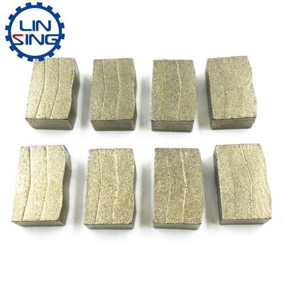 Segmenti di diamanti a punta di lama da 800 mm per il taglio a lame singola del tagliapietra calcarea