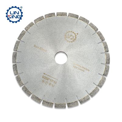 Finitura di lame di diamante rivestite in Ti per il taglio di marmo e granito 14' U-slot disc