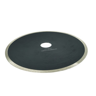 Supporto personalizzato 180 mm Strumenti di diamanti a pressione calda Dischi a bordo continuo per il taglio di pietra