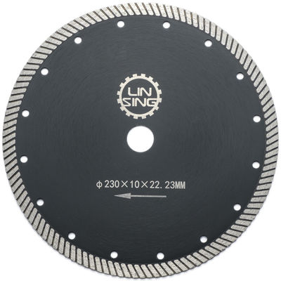 Sharpness Turbo Tipo 9" Inch 230mm M14 Lama di seghe di diamanti per taglio di ceramica di pietra
