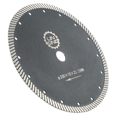 Sharpness Turbo Tipo 9" Inch 230mm M14 Lama di seghe di diamanti per taglio di ceramica di pietra