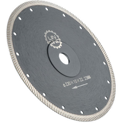 Sharpness Turbo Tipo 9" Inch 230mm M14 Lama di seghe di diamanti per taglio di ceramica di pietra