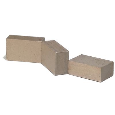 1400mm Single Disc Sandstone Cutter Punti con forma piatta 24*9*15mm Segmento di strato