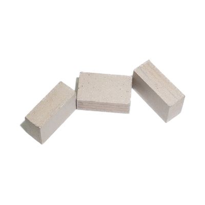 1400mm Single Disc Sandstone Cutter Punti con forma piatta 24*9*15mm Segmento di strato