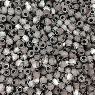 11.0 mm Perline di diamanti Marmo seghe di filo di estrazione accessori di pietra diamante taglio a secco perline sinterizzate