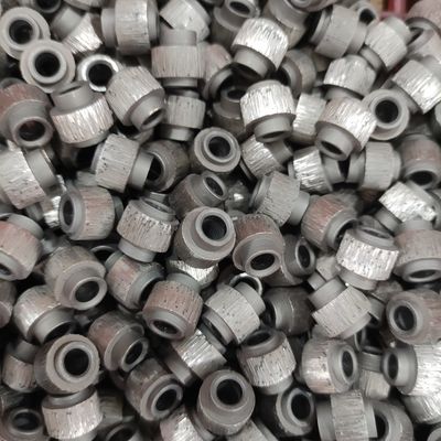 11.0 mm Perline di diamanti Marmo seghe di filo di estrazione accessori di pietra diamante taglio a secco perline sinterizzate