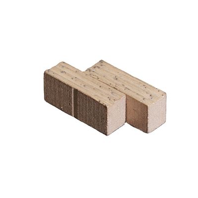 Segmenti di marmo di dimensioni personalizzate 1200mm 24*8*13 mm per il taglio di marmo duro in Pakistan
