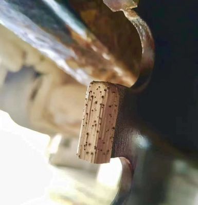 Segmenti di marmo di dimensioni personalizzate 1200mm 24*8*13 mm per il taglio di marmo duro in Pakistan