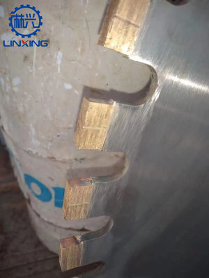 Segmenti di marmo di dimensioni personalizzate 1200mm 24*8*13 mm per il taglio di marmo duro in Pakistan