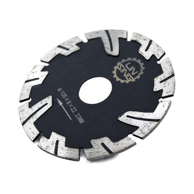 Denti protetti Disco di diamante di 125 mm di diametro della lama per tagliare mattoni di granito di marmo