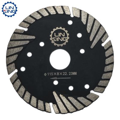 Protected Turbo Teeth Diamond Disc per il taglio di marmo di mattoni