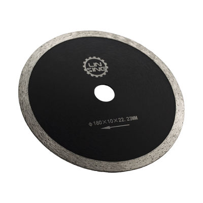 10 mm Altezza del segmento LINSING 180 mm Lama di segatura lapidaria di diamanti per il taglio di piastrelle di porcellana
