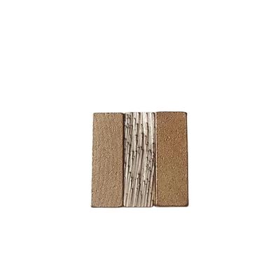 Flat Form Indonesia Segmento di arenaria 24*9*15mm Disco singolo Tagliatore di arenaria Punti Segmento di strato sandwich