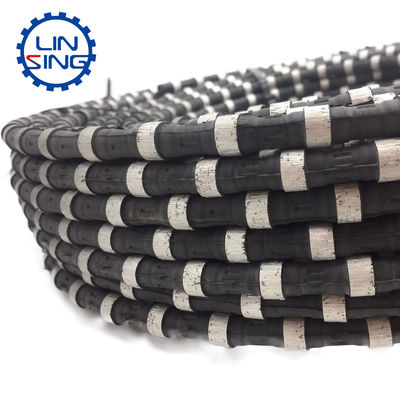 20-40 m2/m Durata di vita D11.5MM Seghe a filo di diamante per il taglio di blocchi di marmo e cemento