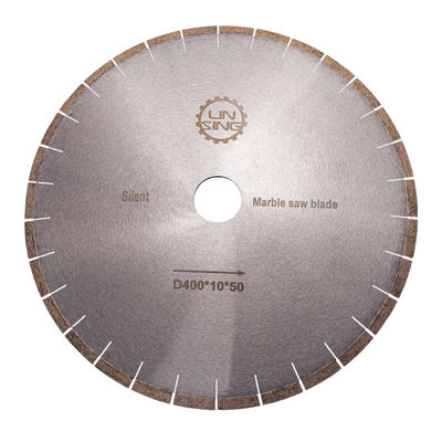 Metallo in polvere materia prima D400mm lame segmentate di seghe di diamanti per il taglio di marmo