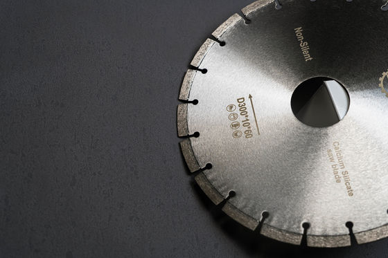 Argento professionale 12 pollici diamante lametta a sega circolare per calcio silicato disco di taglio