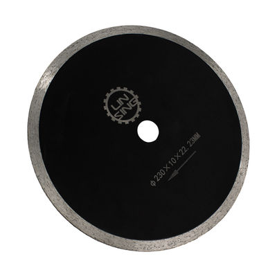 20 mm Lunghezza della lama D230 mm Fresco continuo bagnato Lama di segatura a diamante per taglio di piastrelle ceramiche