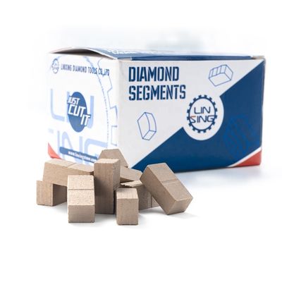 Segmento di diamanti a punta di marmo personalizzato da 24*8*13 mm per taglio morbido e duro in Pakistan