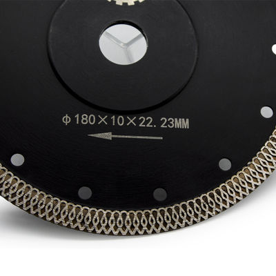 20/22.23/M14/25.4 Forno interno D230MM X Mesh Turbo Cutting Blade Disc con processo di saldatura laser