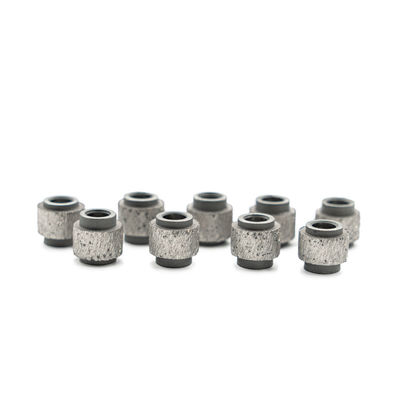 D11.0mm perline di seghe a filo di diamante brasate al vuoto per utensili a blocchi di pietra ad alta velocità di taglio