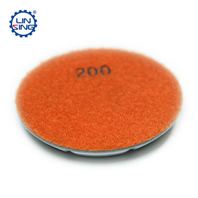 3" 4" Resina Bond Diamond Grinding Pad Abrasivo per la superficie del pavimento in cemento sul macinatore