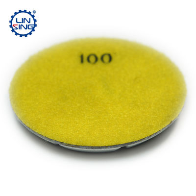 3" 4" Resina Bond Diamond Grinding Pad Abrasivo per la superficie del pavimento in cemento sul macinatore