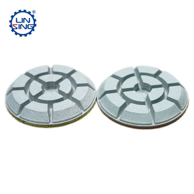 3" 4" Resina Bond Diamond Grinding Pad Abrasivo per la superficie del pavimento in cemento sul macinatore