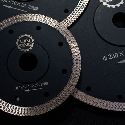 12in Customized Diamond Saw Blade per la maglia Turbo Cutting di porcellana Cream