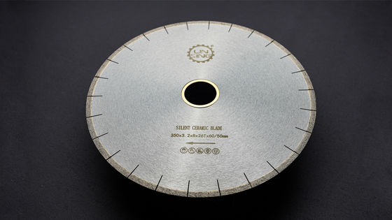 Tipo di processo Dischi di taglio in ceramica di porcellana saldata al laser e cuscinetti per seghe da muratura