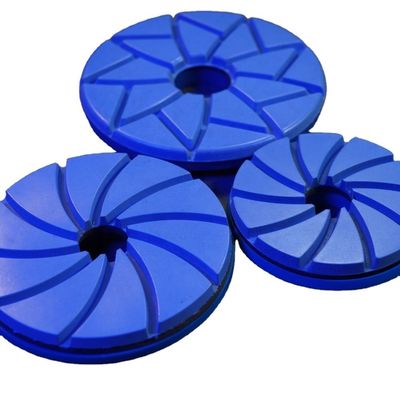 Pad di lucidatura in resina a chiusura di lumaca da 125 mm personalizzato per disco di macinazione del granito