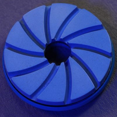 Pad di lucidatura in resina a chiusura di lumaca da 125 mm personalizzato per disco di macinazione del granito