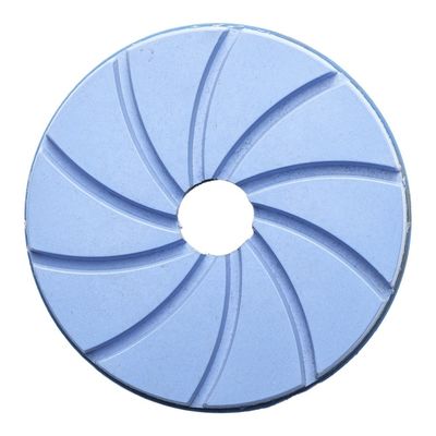 Pad di lucidatura in resina a chiusura di lumaca da 125 mm personalizzato per disco di macinazione del granito