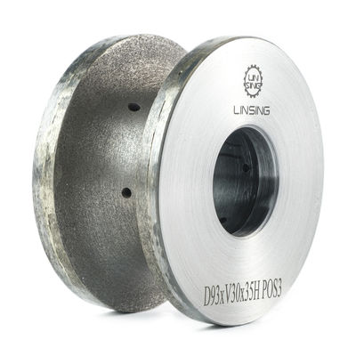 60 Grit Resin Bond Diamond Grinding and Polishing Wheel per la profilazione del bordo della pietra