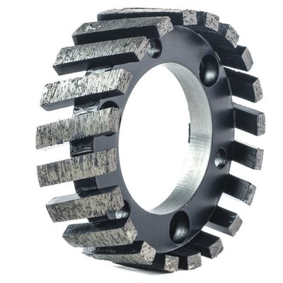 Smallatura della pietra CNC standard e ruota di stubbing continua per la macinatura di pietre Slab utensili spessore 20 mm