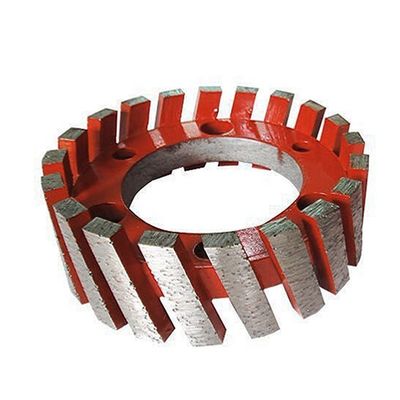 Smallatura della pietra CNC standard e ruota di stubbing continua per la macinatura di pietre Slab utensili spessore 20 mm