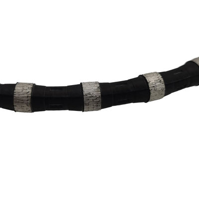 Colore personalizzato Diamond Wire Saw Rope per taglio bagnato Strumenti di taglio del calcestruzzo